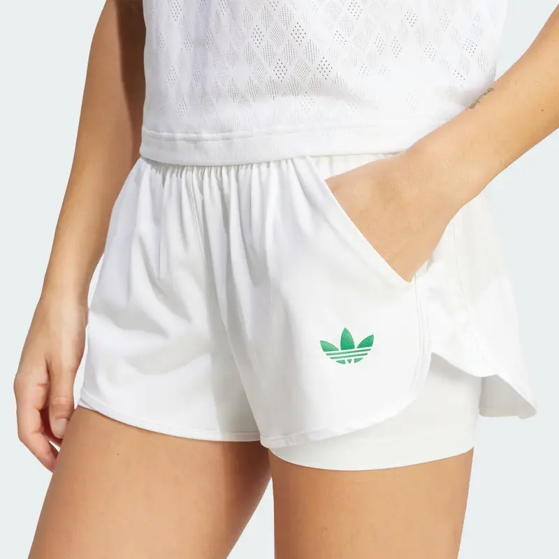 ADIDAS PERFORMANCE Pantaloni sportivi 'Pro' verde / bianco miniatura 3
