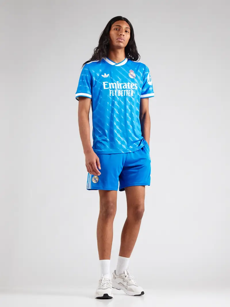 ADIDAS PERFORMANCE Pantaloni sportivi 'REAL 3' blu / giallo / rosso / bianco miniatura 3