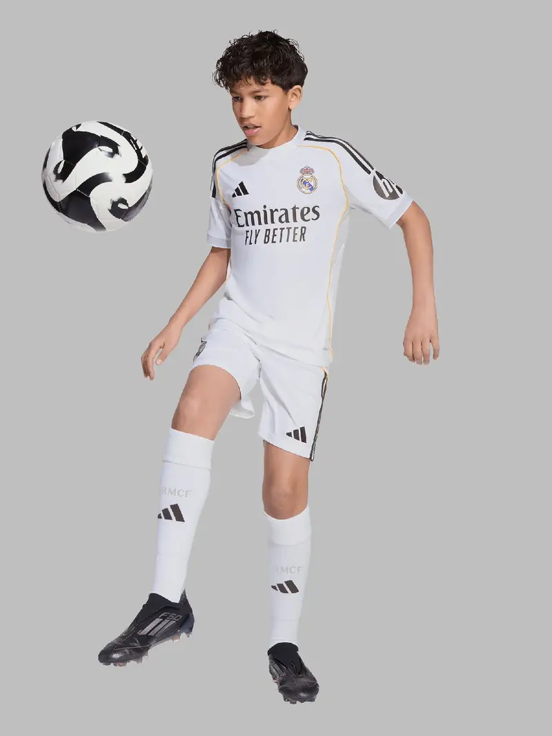 ADIDAS PERFORMANCE Pantaloni sportivi 'Real Madrid 25/26' giallo / nero / bianco miniatura 3