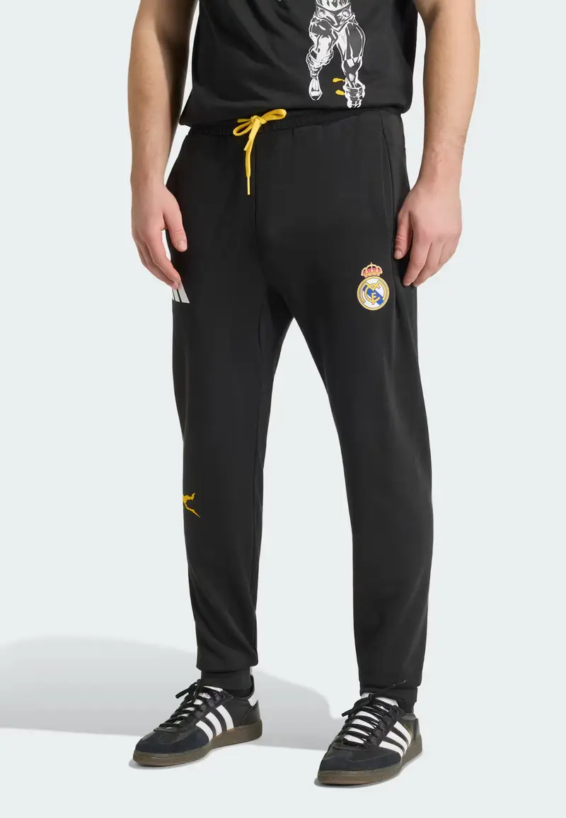 Pantaloni sportivi Real Madrid Avengers blu / giallo / nero / bianco miniatura 2