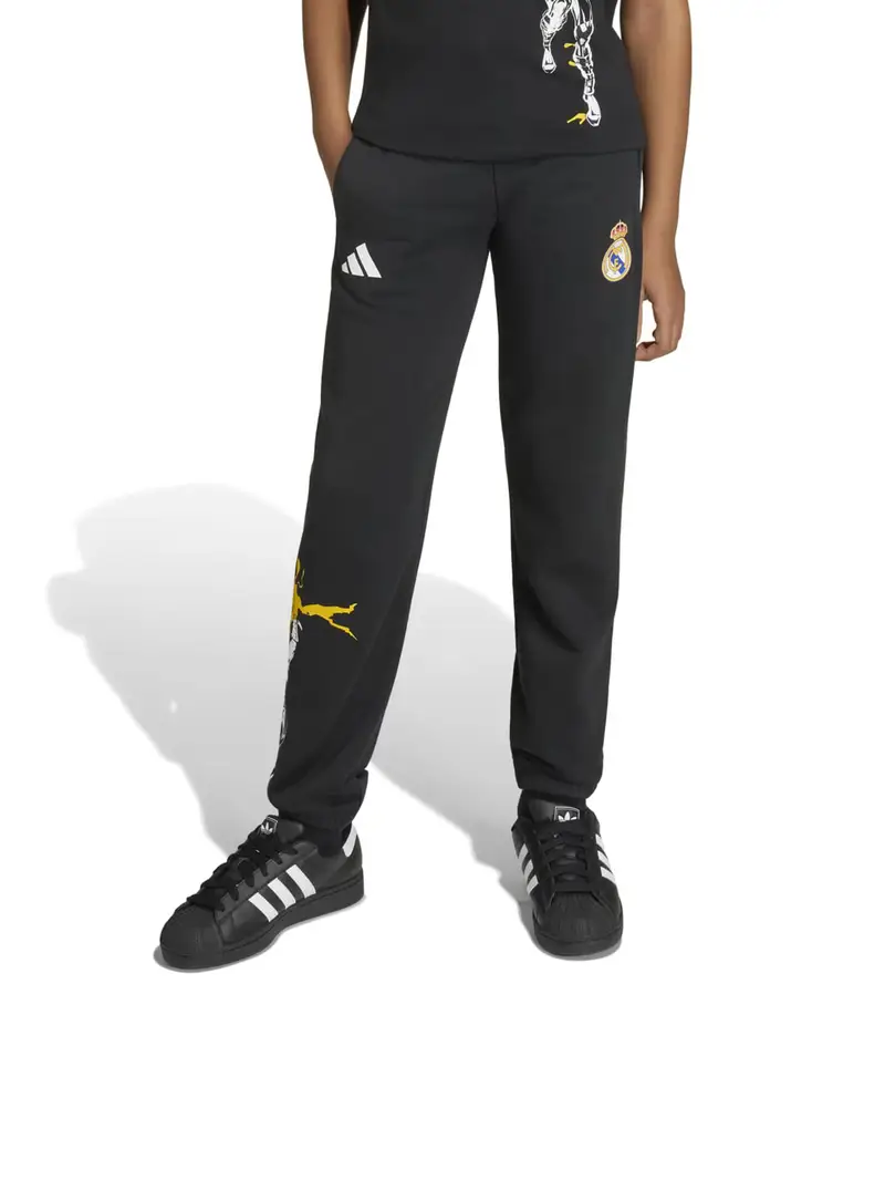 Pantaloni sportivi Real Madrid Avengers giallo / rosso / nero / bianco miniatura 2
