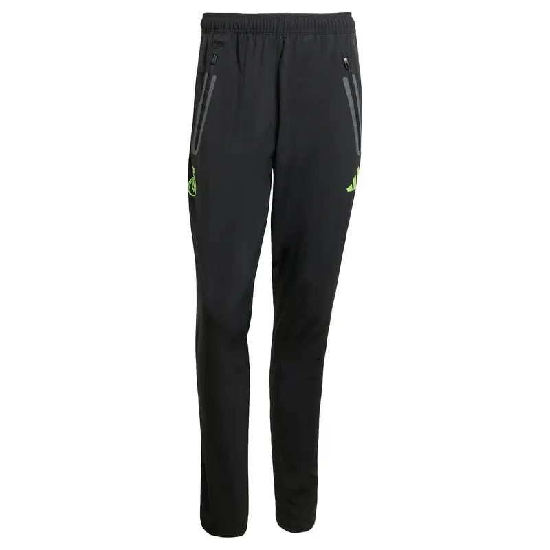 Pantaloni sportivi 'Real Madrid Tiro 25 Pro' verde neon / nero