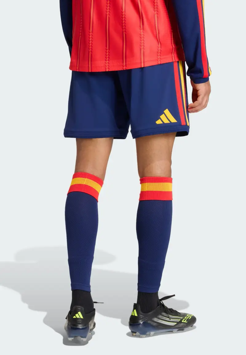 Pantaloni sportivi 'Spanien 26 Authentic' blu scuro / miele / rosso acceso miniatura 3