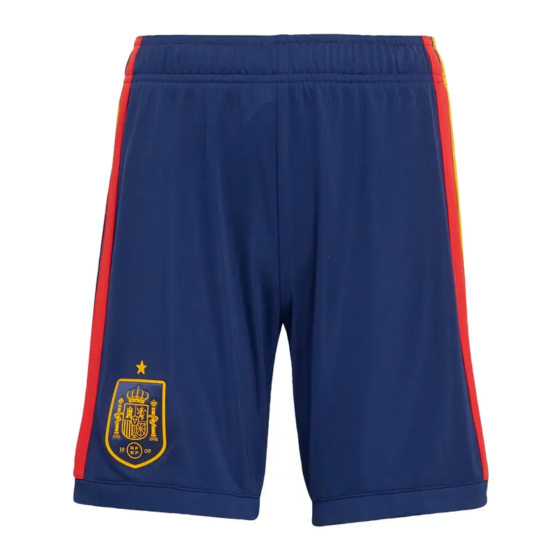 Pantaloni sportivi 'Spanien 26' blu scuro / giallo oro / rosso