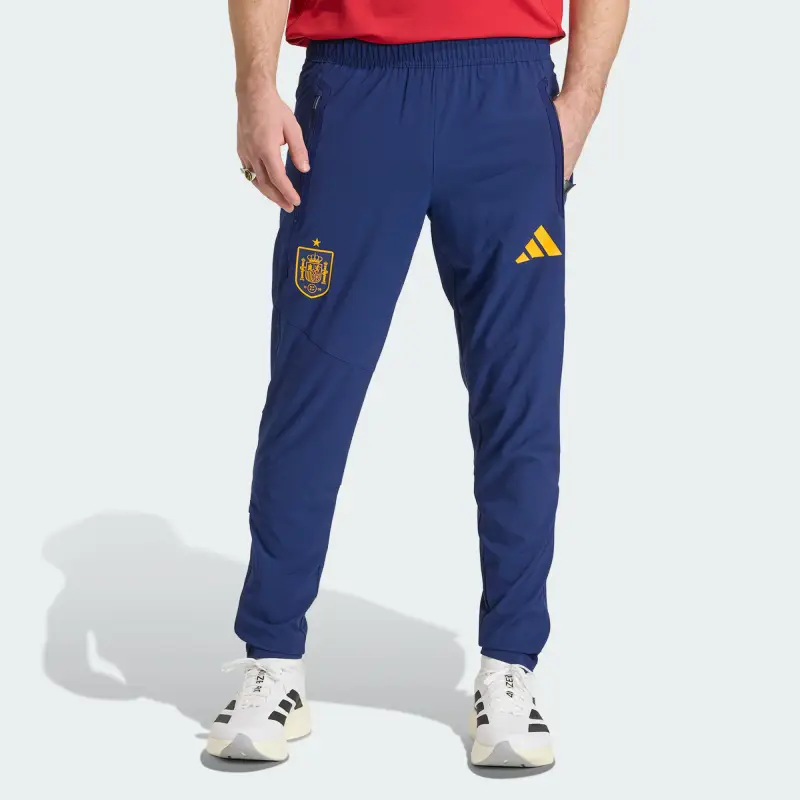 Pantaloni sportivi 'Spanien Tiro' blu scuro / zafferano miniatura 2