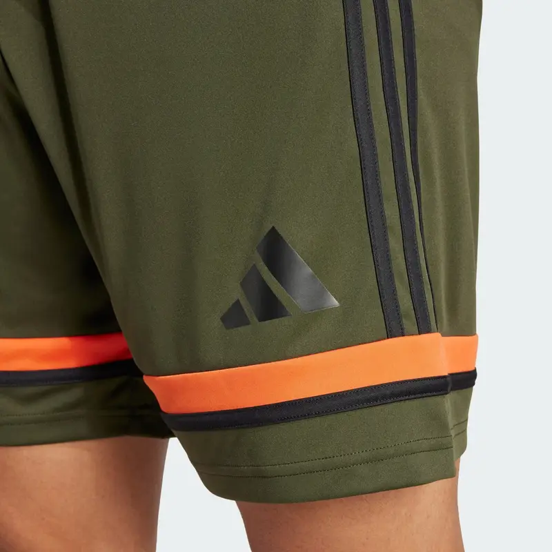 ADIDAS PERFORMANCE Pantaloni sportivi 'Squadra 25' oliva / arancione / nero miniatura 3