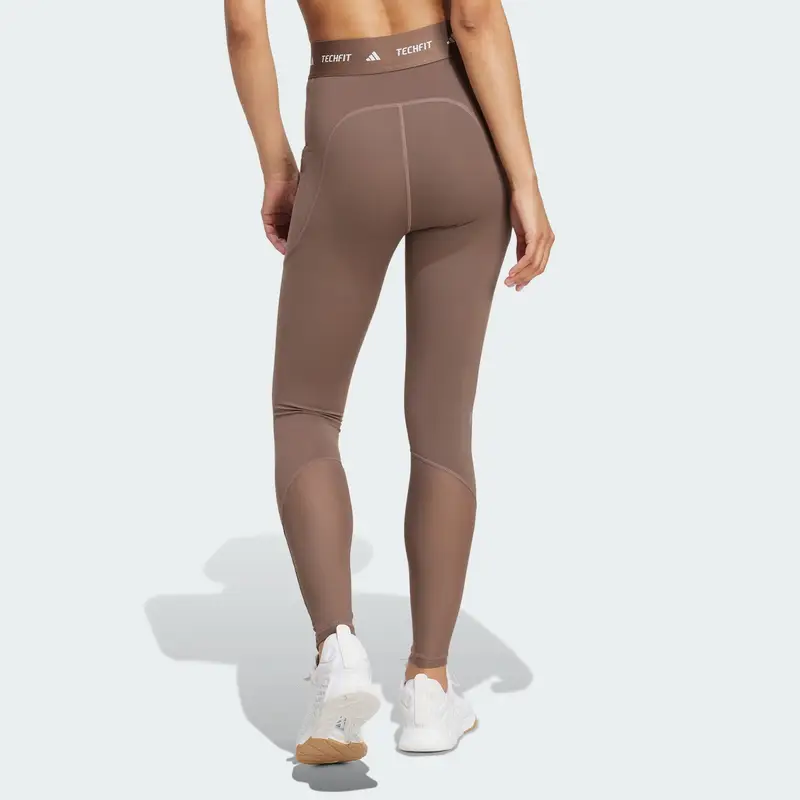 ADIDAS PERFORMANCE Pantaloni sportivi 'Stash' mocca / bianco miniatura 2