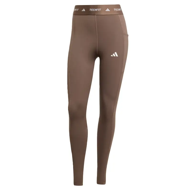Pantaloni sportivi 'Stash' mocca / bianco