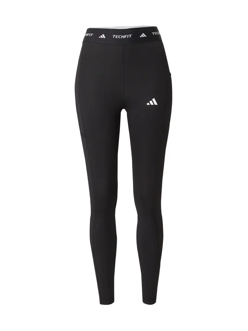 ADIDAS PERFORMANCE Pantaloni sportivi 'Stash'  nero / bianco