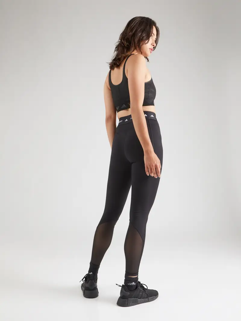 ADIDAS PERFORMANCE Pantaloni sportivi 'Stash' nero / bianco miniatura 2