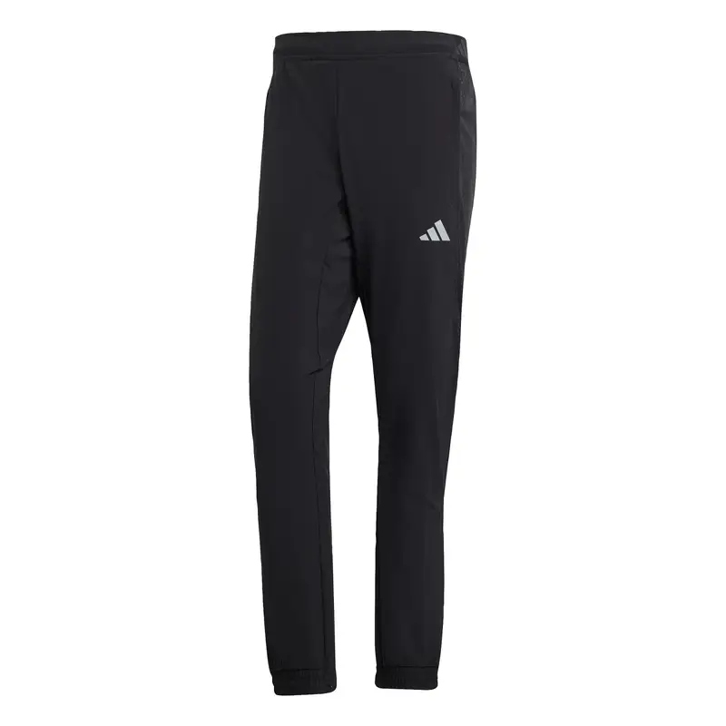 ADIDAS PERFORMANCE Pantaloni sportivi 'Tech Apparel' grigio chiaro / nero