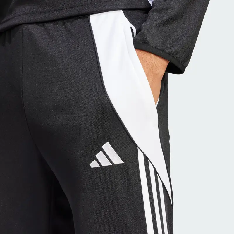 ADIDAS PERFORMANCE Pantaloni sportivi 'Tiro 24' nero / bianco miniatura 2