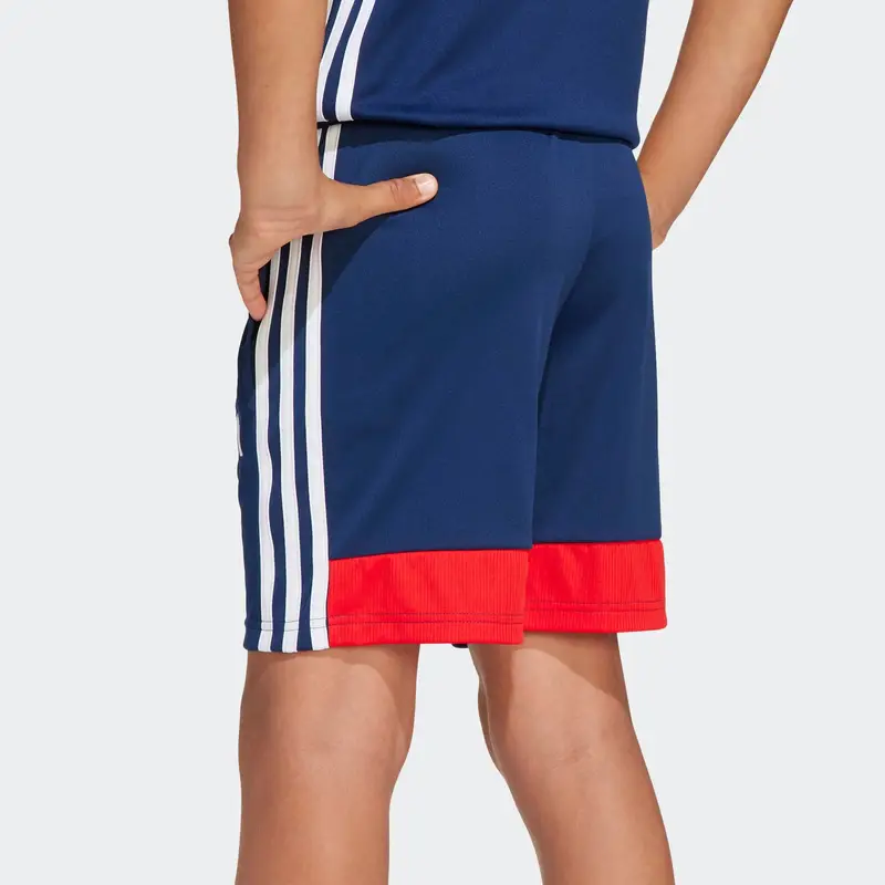 ADIDAS PERFORMANCE Pantaloni sportivi 'Tiro 25 Essentials' blu scuro / rosso / bianco miniatura 2