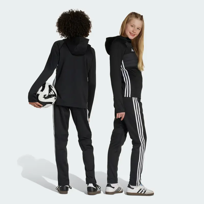 Pantaloni sportivi 'Tiro 25 Essentials' nero / offwhite miniatura 3