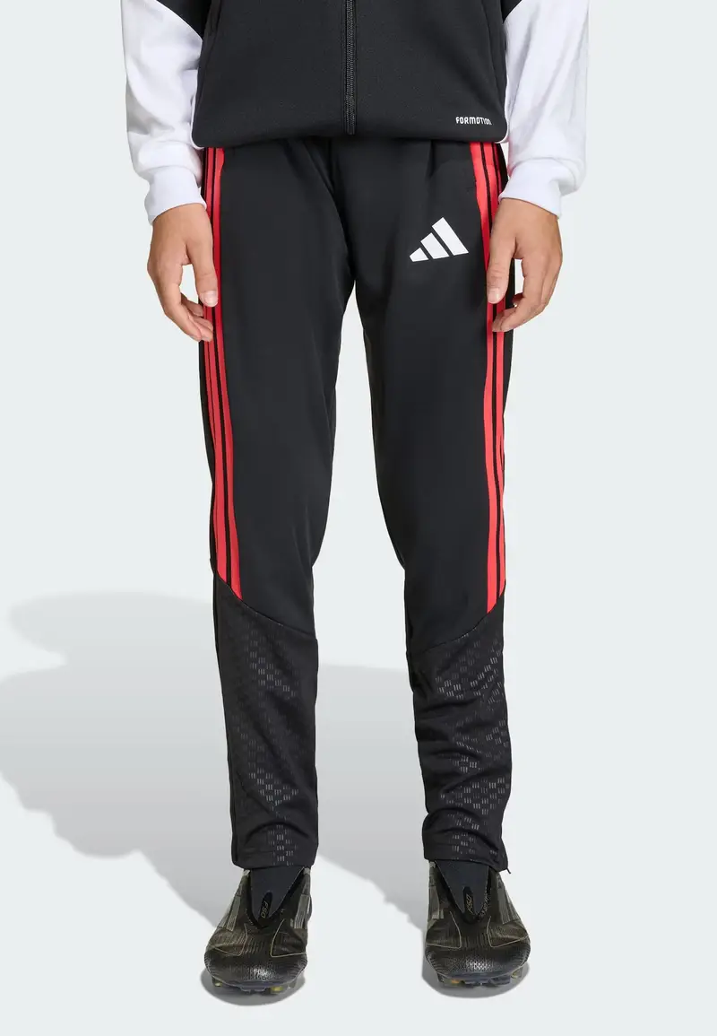 Pantaloni sportivi Tiro 26 Competition rosso / nero / bianco miniatura 2