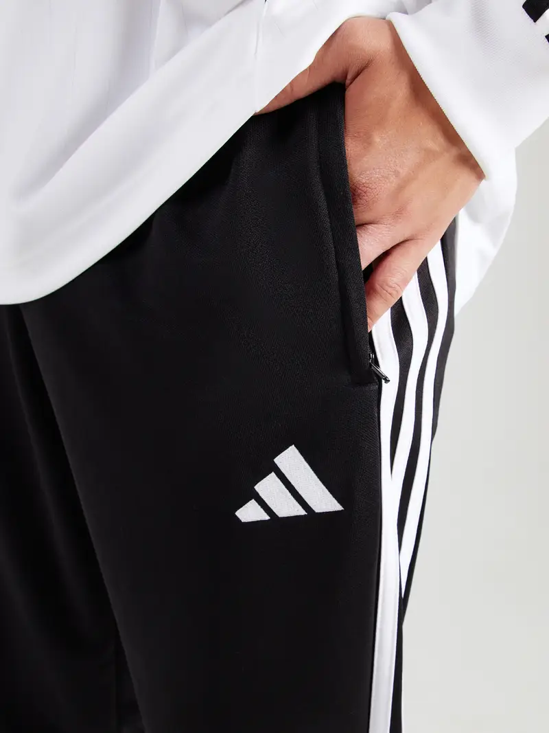 ADIDAS PERFORMANCE Pantaloni sportivi 'TIRO ES' nero / bianco miniatura 3