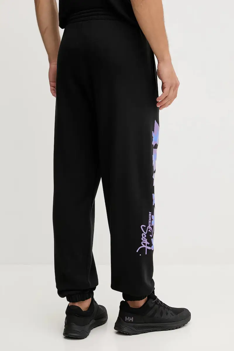 pantaloni tuta di cotone PRIDE uomo colore nero JL7626 miniatura 3