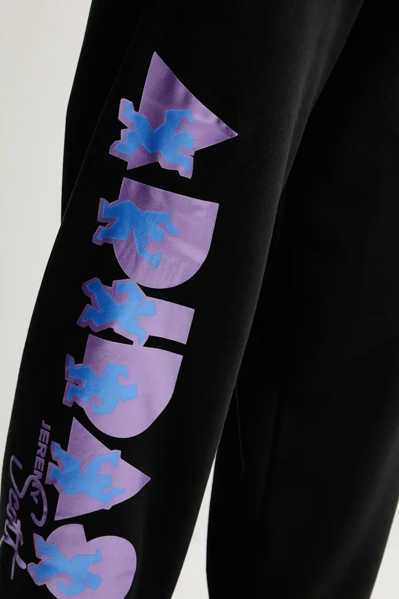 pantaloni tuta di cotone PRIDE uomo colore nero JL7626 miniatura 4