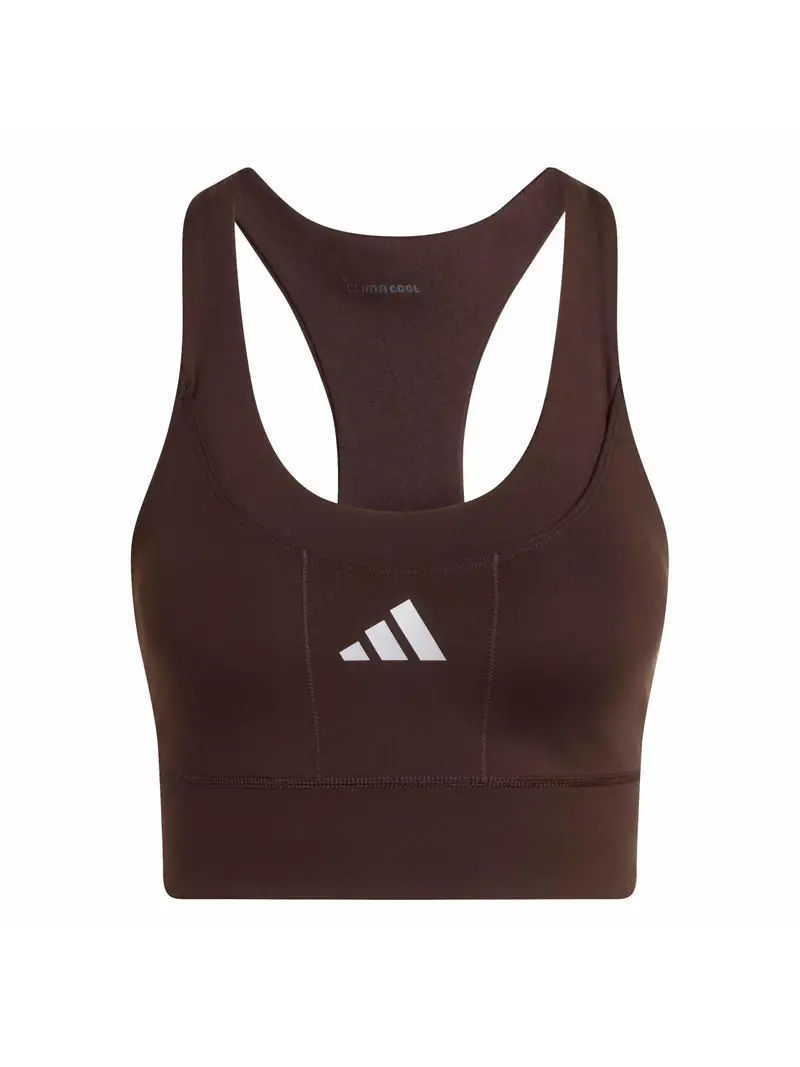 Reggiseno sportivo ADI365 castano / bianco