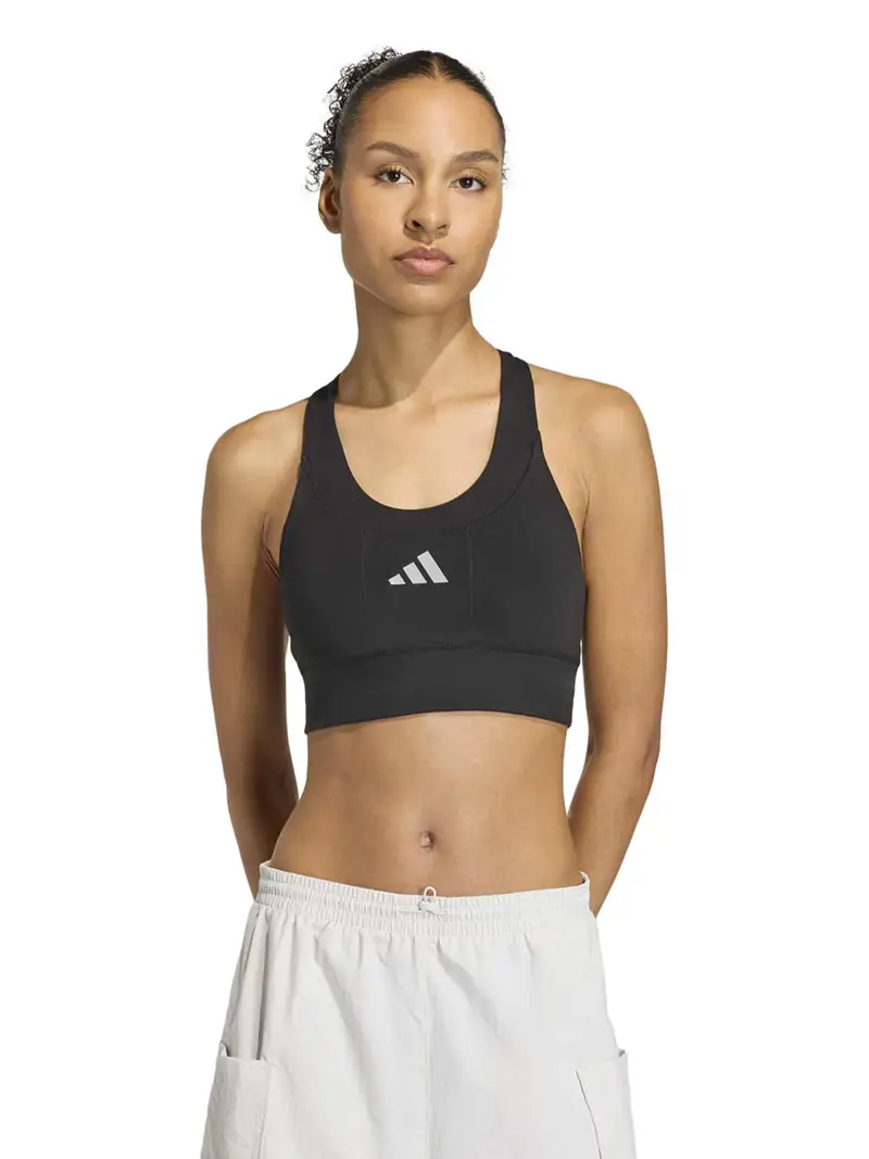 Reggiseno sportivo ADI365 nero / bianco miniatura 2