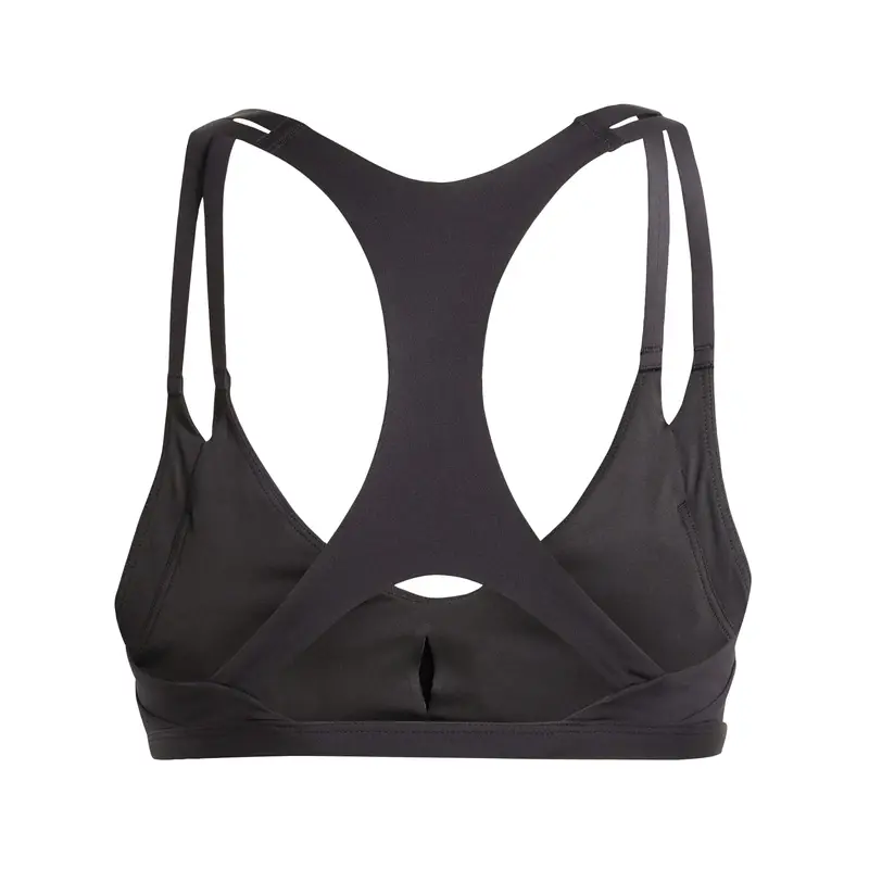 ADIDAS PERFORMANCE Reggiseno sportivo 'Aeroimpact Luxe' grigio / nero miniatura 2
