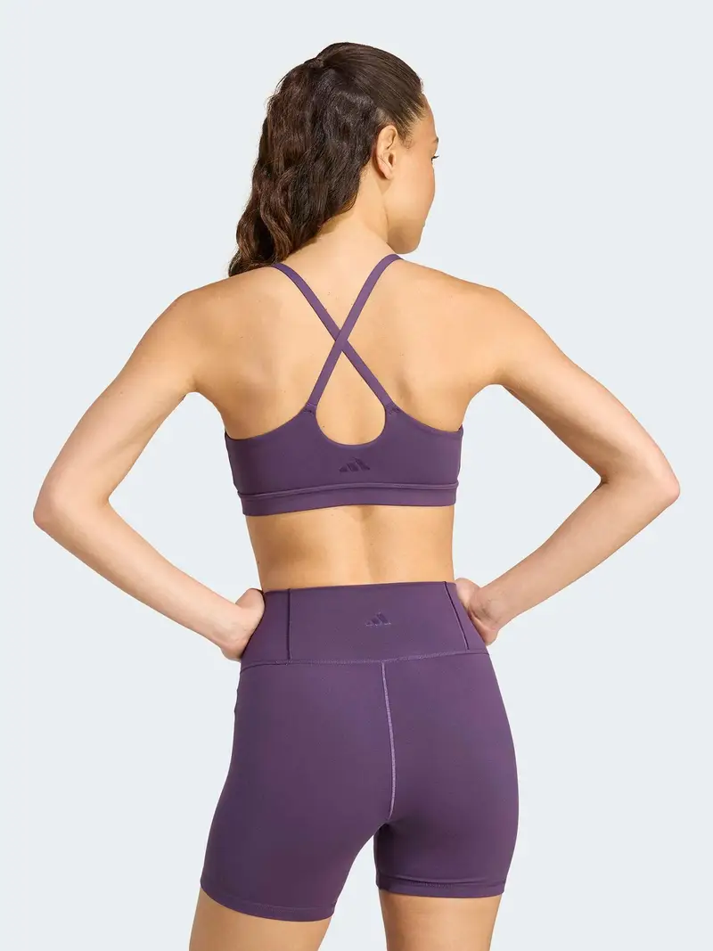 Reggiseno sportivo 'ALL ME' melanzana miniatura 3