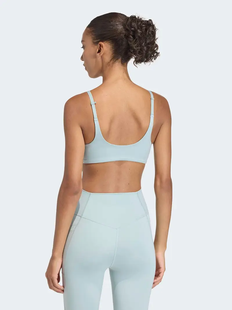 Reggiseno sportivo 'ESS' verde pastello / bianco miniatura 3