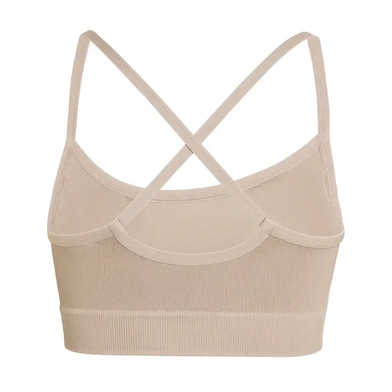 Reggiseno sportivo Essentials cappuccino miniatura 2