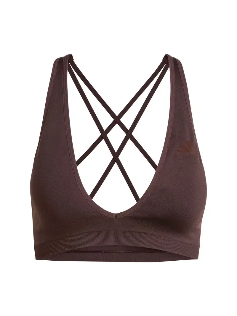 Reggiseno sportivo Essentials cioccolato