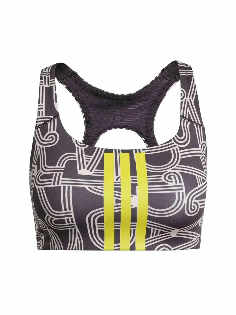 Reggiseno sportivo FARM giallo / nero / bianco