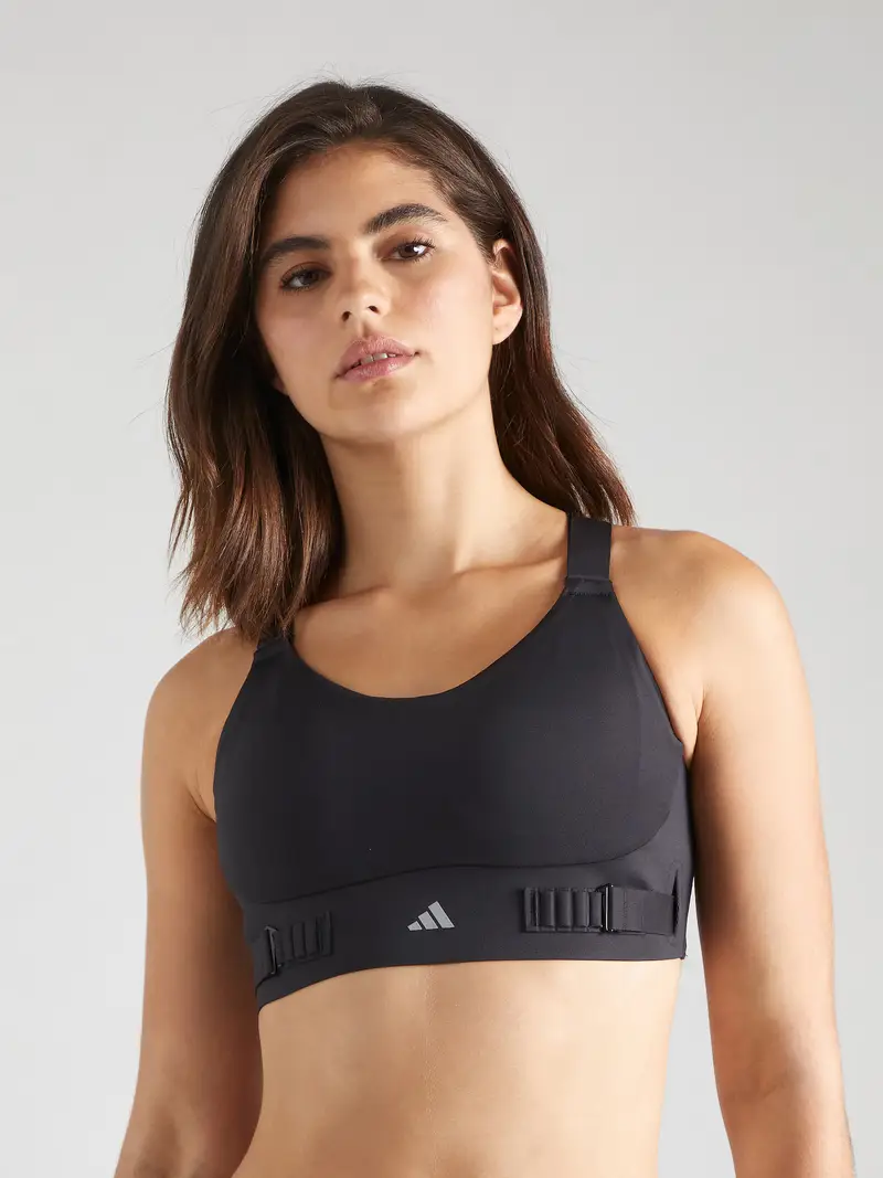 Reggiseno sportivo 'FastImpact Luxe' nero miniatura 2