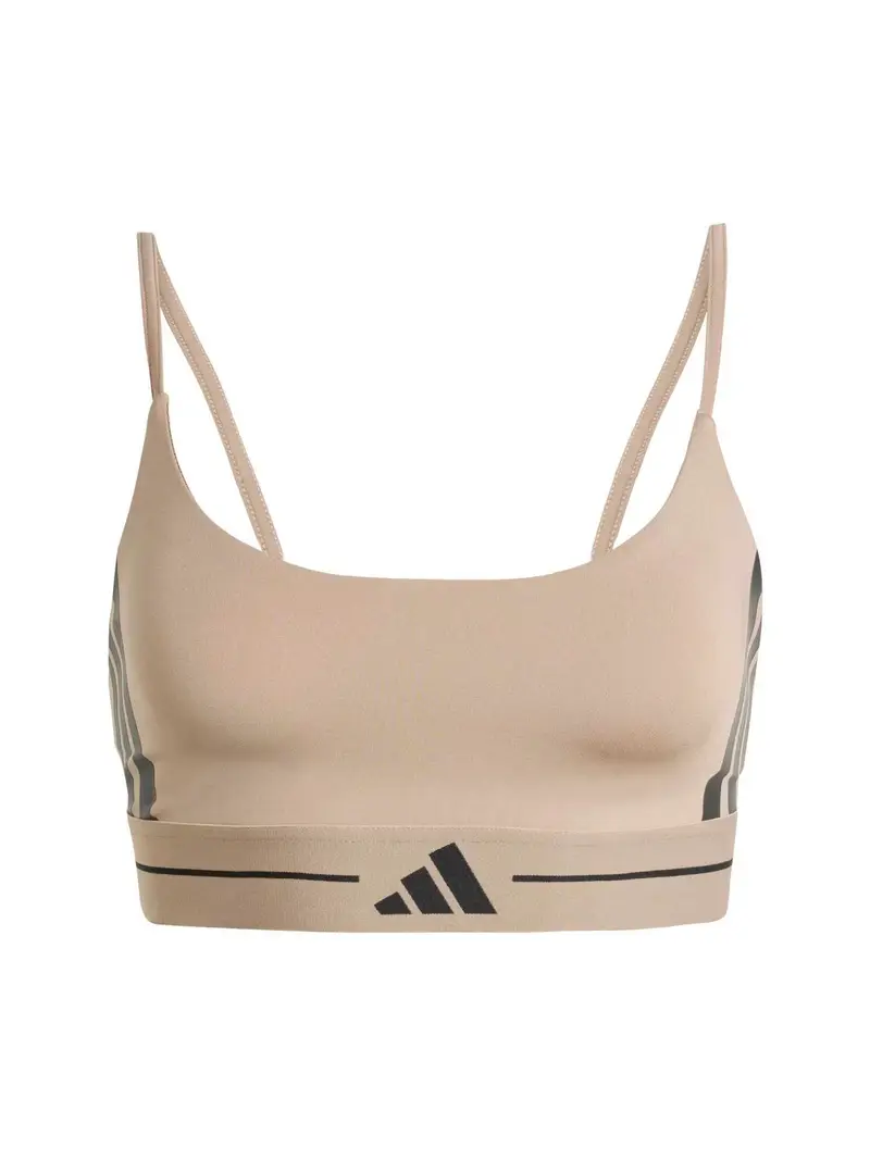 Reggiseno sportivo HYG cappuccino / nero