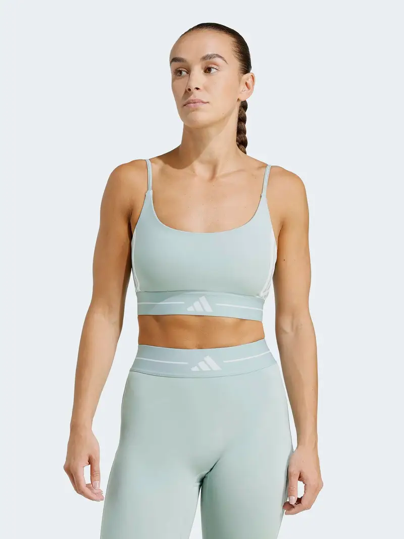 Reggiseno sportivo HYG menta / bianco miniatura 2