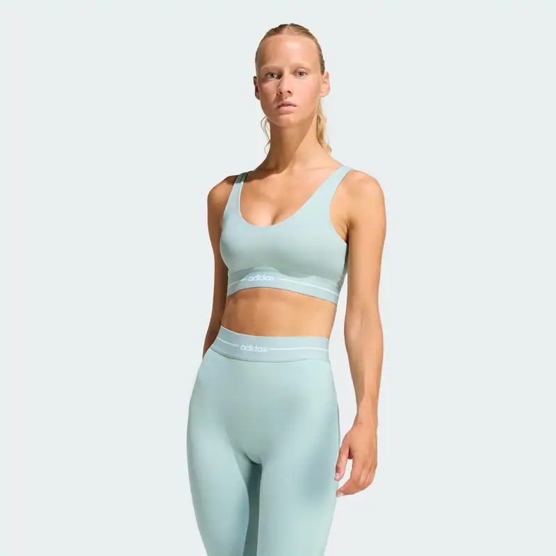 Reggiseno sportivo 'Hyperglam' menta / bianco miniatura 3