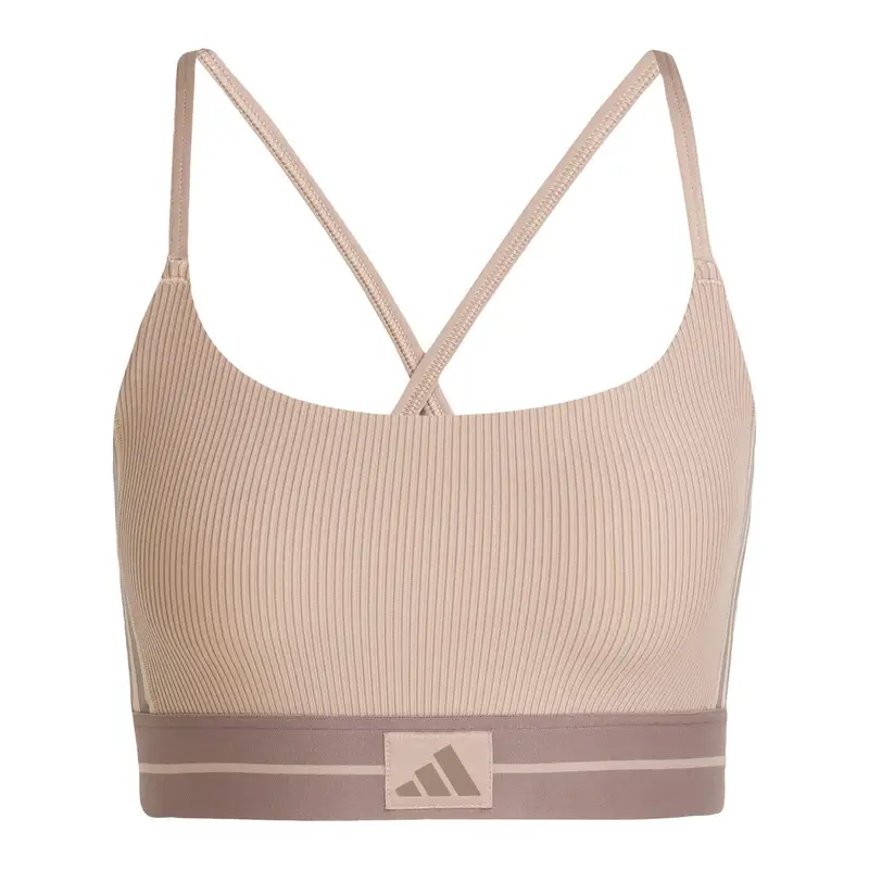 ADIDAS PERFORMANCE Reggiseno sportivo 'Hyperglam'  mocca / marrone chiaro