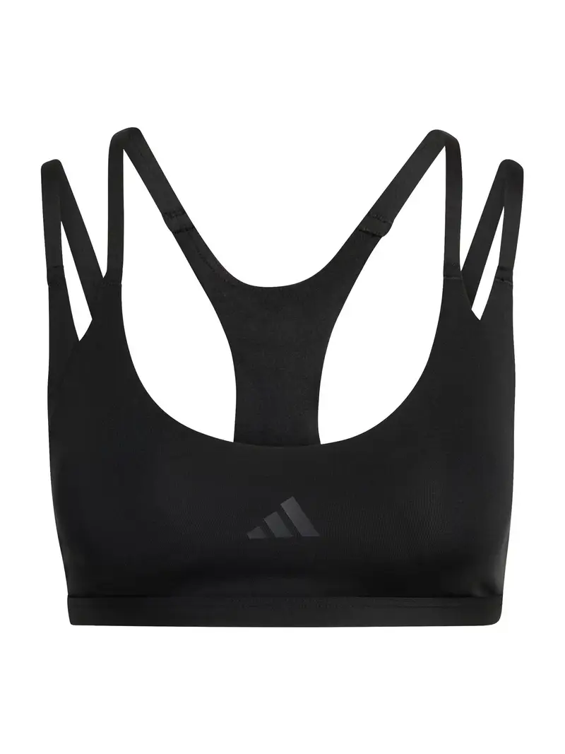 Reggiseno sportivo OPT STRP LS BRA nero