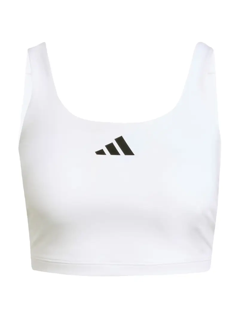 ADIDAS PERFORMANCE Reggiseno sportivo 'Power'  nero / bianco