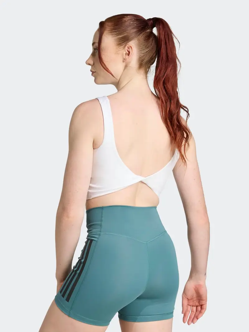 ADIDAS PERFORMANCE Reggiseno sportivo 'Power' nero / bianco miniatura 3