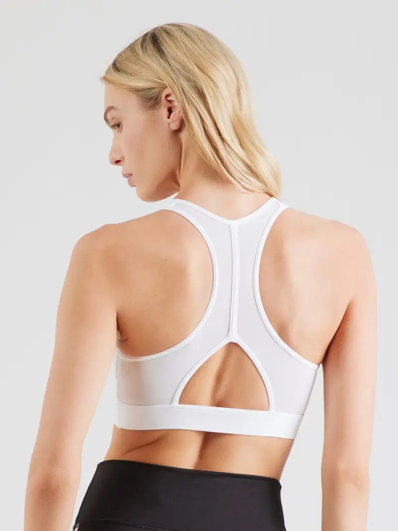 ADIDAS PERFORMANCE Reggiseno sportivo 'POWER REACT' nero / bianco miniatura 2