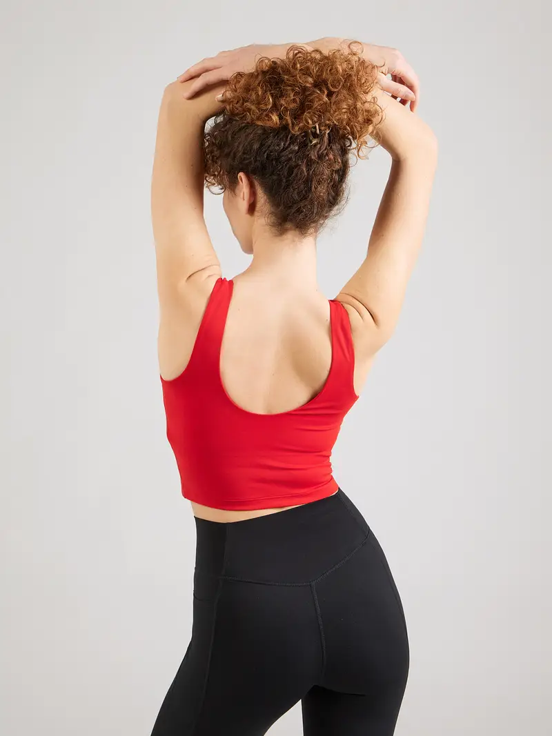 Reggiseno sportivo Studio All Me rosso / bianco miniatura 3