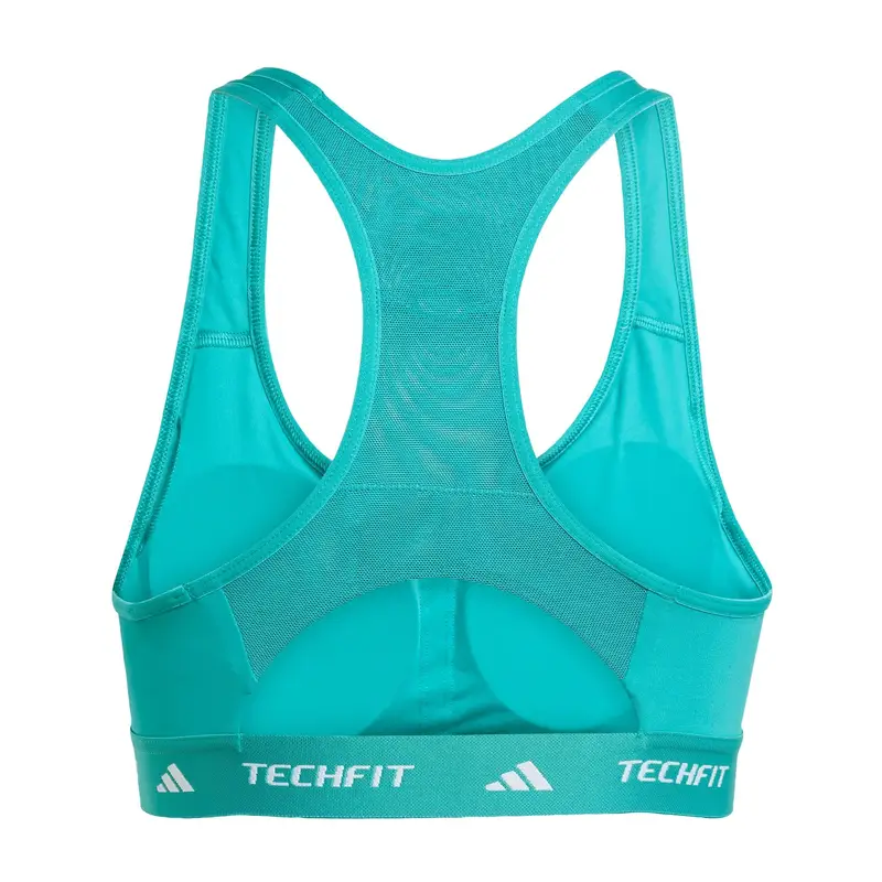 ADIDAS PERFORMANCE Reggiseno sportivo turchese / bianco miniatura 3