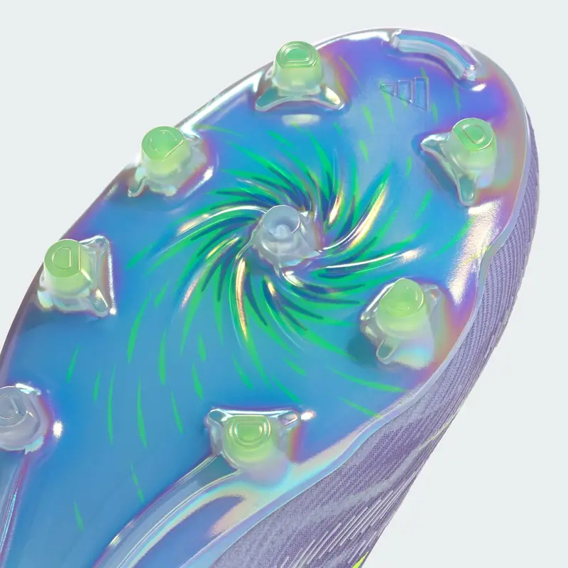 ADIDAS PERFORMANCE Scarpa da calcio 'F50 Elite' grigio argento / verde chiaro / lilla / lilla scuro miniatura 2