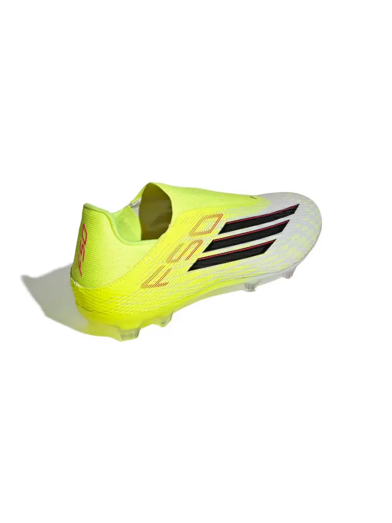 Scarpa da calcio F50 League giallo chiaro / nero miniatura 3
