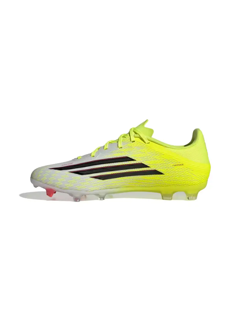 Scarpa da calcio F50 LEAGUE giallo neon / grigio argento / rosso ciliegia / nero miniatura 2