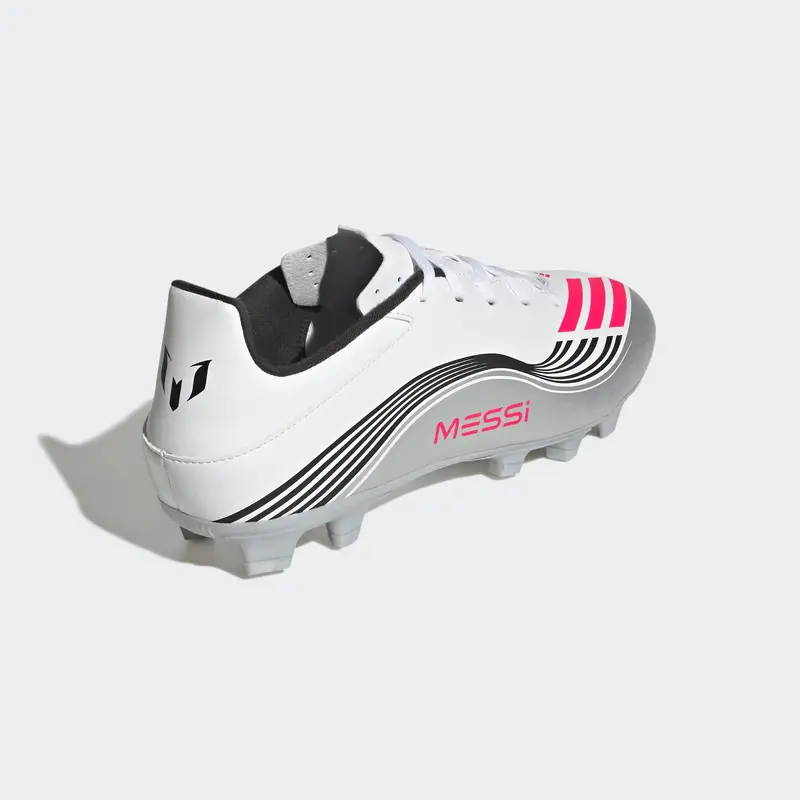 Scarpa da calcio 'F50 Messi Club Firm/Multi-Ground' grigio / rosa scuro / bianco miniatura 2
