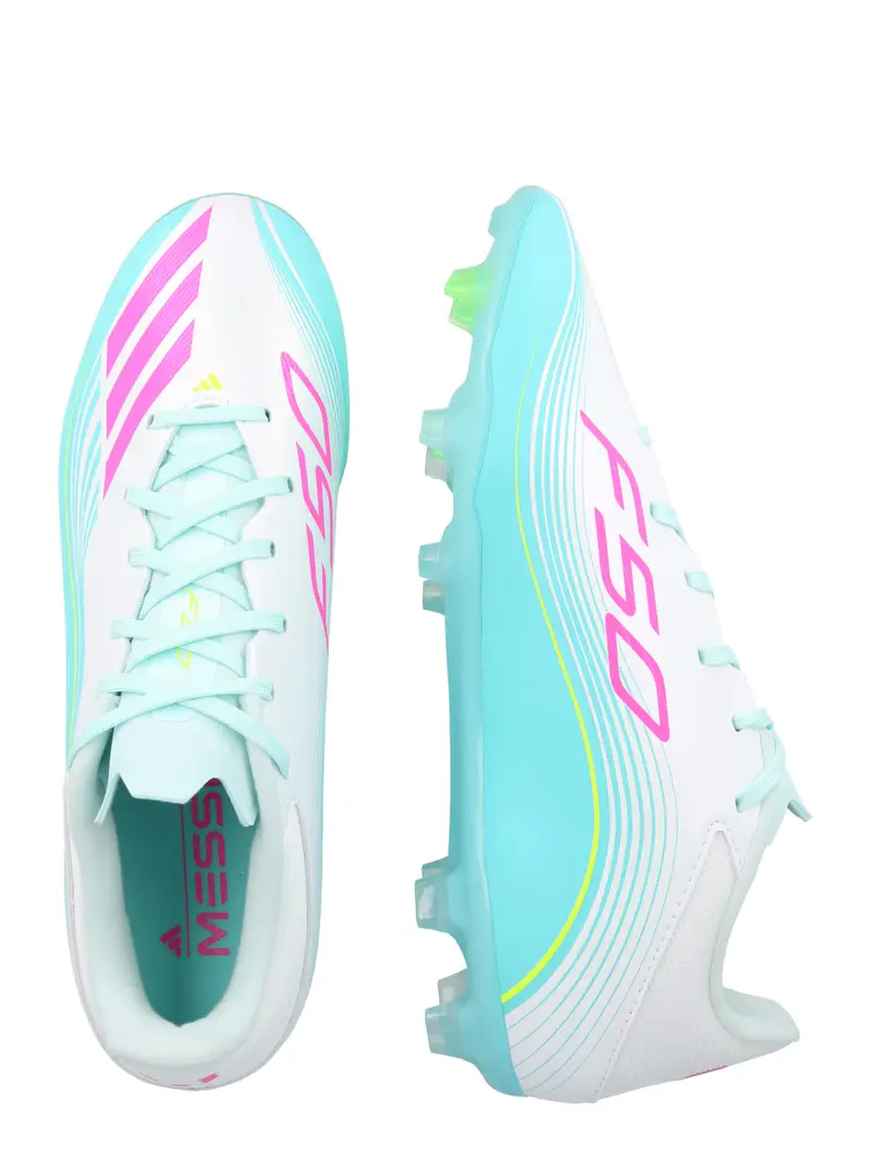 Scarpa da calcio F50 MESSI LEAGUE turchese / rosa / bianco miniatura 2