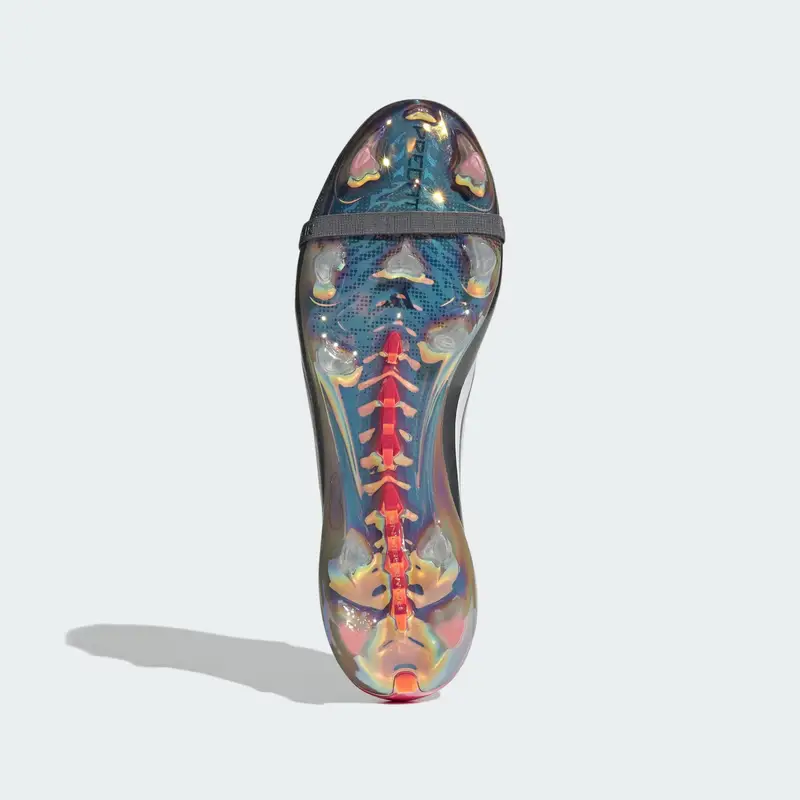 Scarpa da calcio Predator Elite grigio / rosso sangue / bianco miniatura 3