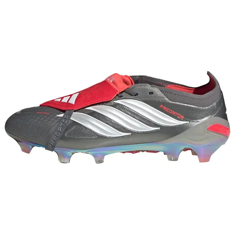 Scarpa da calcio Predator Elite grigio / rosso sangue / bianco