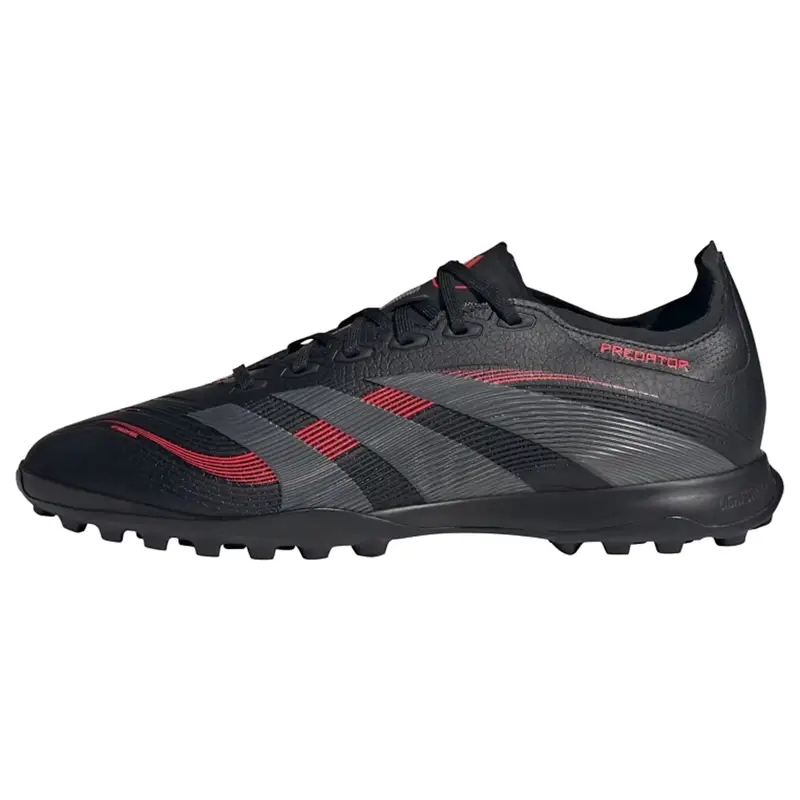 Scarpa da calcio 'Predator League' grigio scuro / rosso / nero