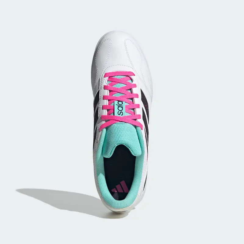 Scarpa da calcio 'Super Sala Competition 3' turchese / rosa / nero / bianco miniatura 2